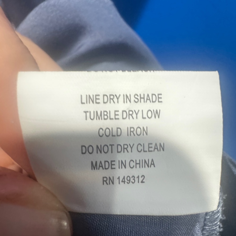 NWT Chic Slate Blue Ruched Mini Dress - Picture 8 of 9